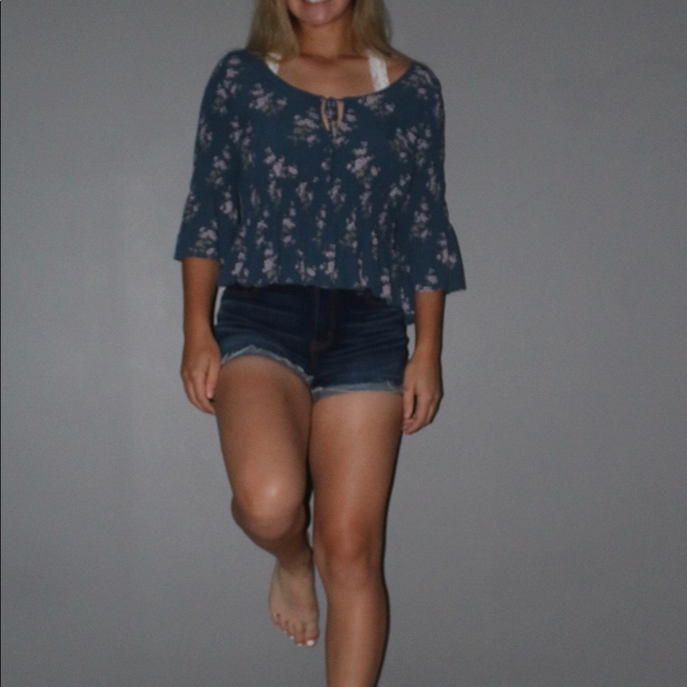 Flower blouse